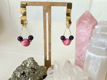 Load image into Gallery viewer, Rhodochrosite &amp; Amethyst
