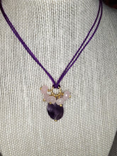 Load image into Gallery viewer, Amethyst &amp; Rose Quartz
