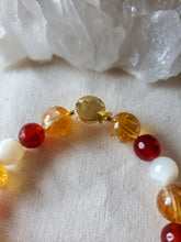 Load image into Gallery viewer, Citrine, Carnelian and Mother-of-Pearl &amp; Lucky Shell
