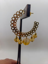 Load image into Gallery viewer, Citrine Hoops
